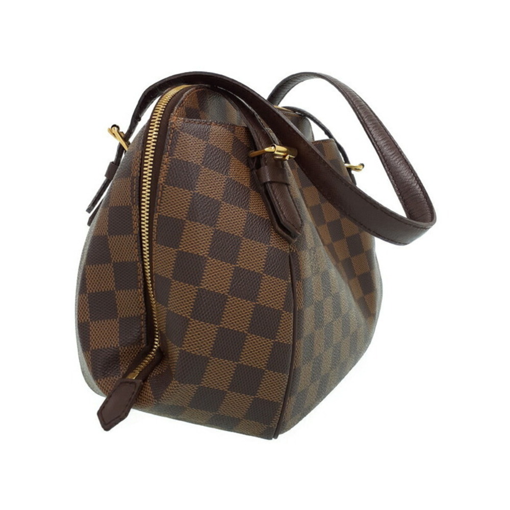 Louis Vuitton Brown Ebene Shoulder Damier Bag Belem